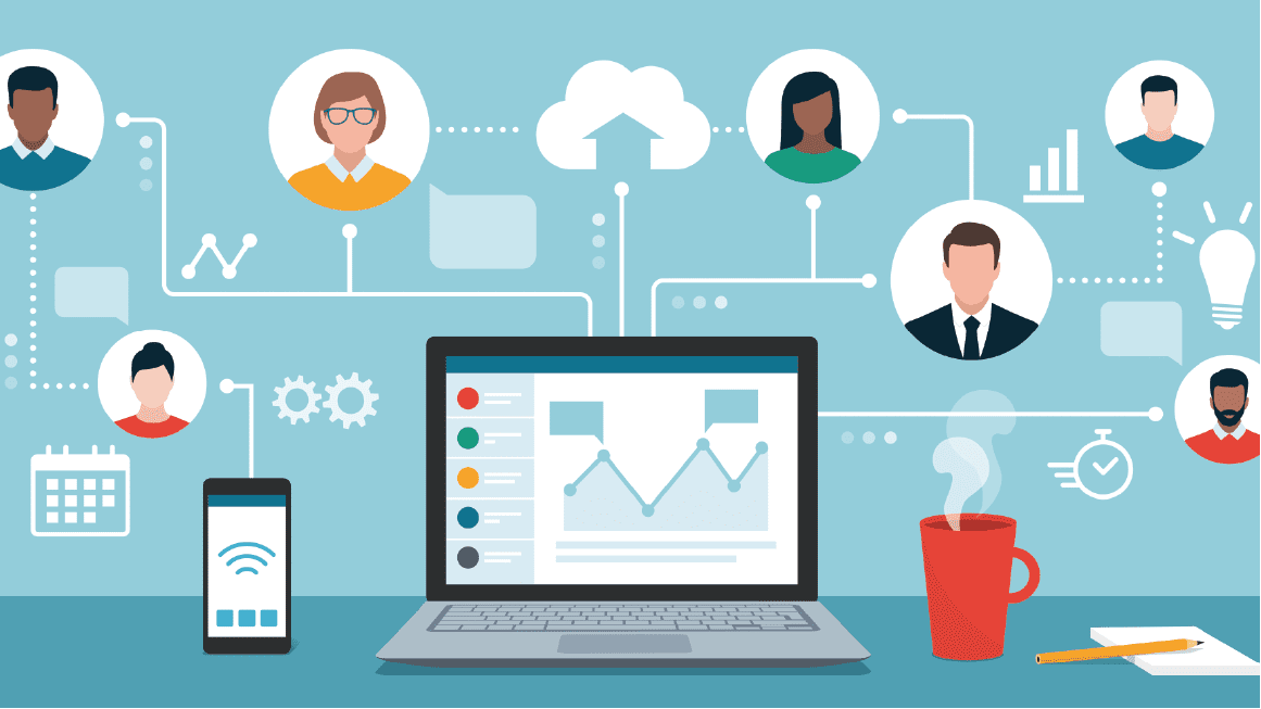 Staying Digitally Connected - Post Header
